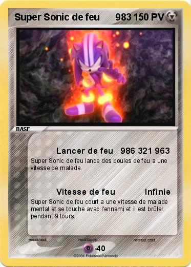 Pokemon Super Sonic de feu      983