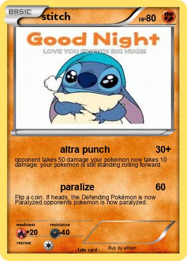 Pokemon stitch