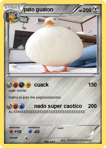 Pokemon pato guaton