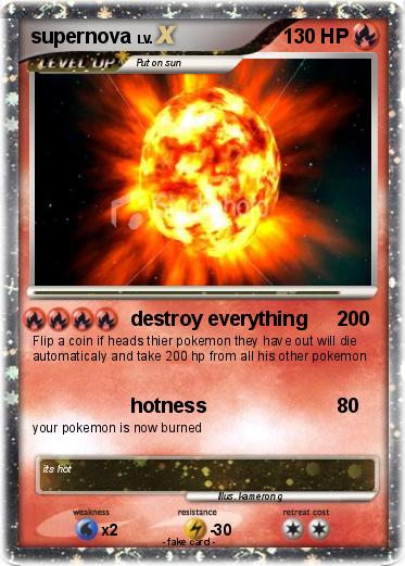 Pokemon supernova