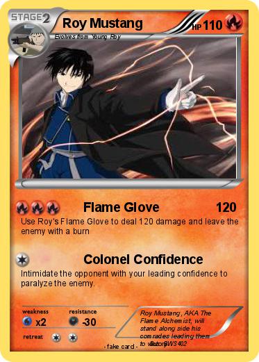 Pokemon Roy Mustang