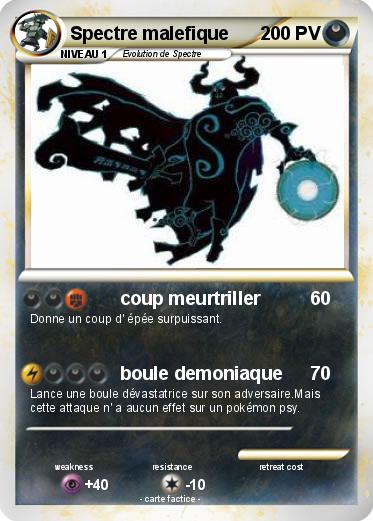 Pokemon Spectre malefique