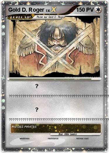 Pokemon Gold D. Roger