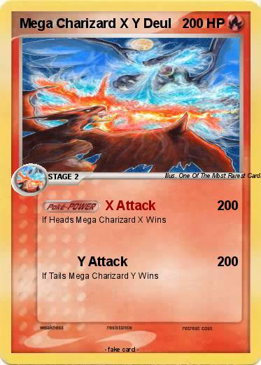 Pokemon Mega Charizard X Y Deul