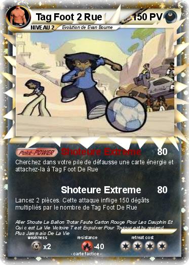 Pokemon Tag Foot 2 Rue