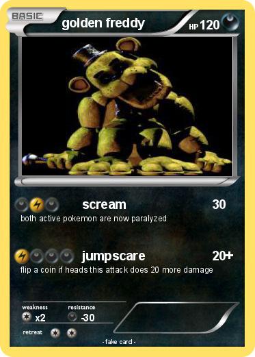 Pokemon golden freddy