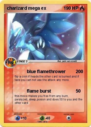 Pokemon charizard mega ex