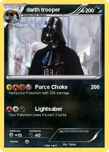 Pokemon darth trooper