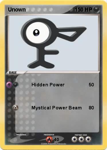 Pokemon Unown