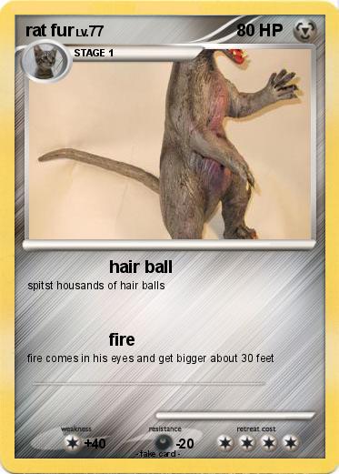 Pokemon rat fur