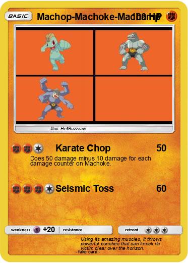 Pokemon Machop-Machoke-Machamp