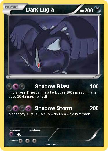 Pokemon Dark Lugia