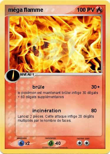 Pokemon méga flamme