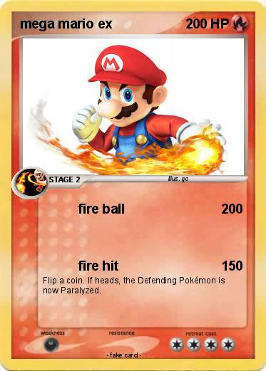 Pokemon mega mario ex