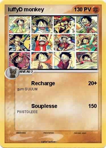 Pokemon luffyD monkey