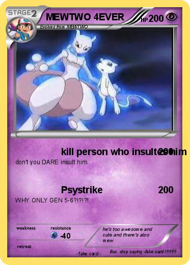 Pokemon MEWTWO 4EVER