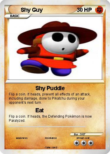 Pokemon Shy Guy