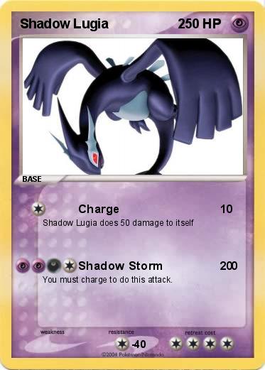 Pokemon Shadow Lugia                   2