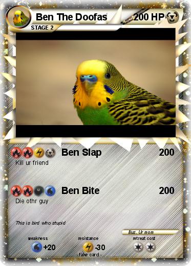 Pokemon Ben The Doofas