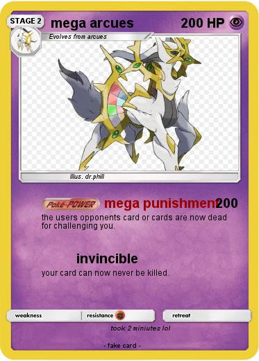 Pokemon mega arcues