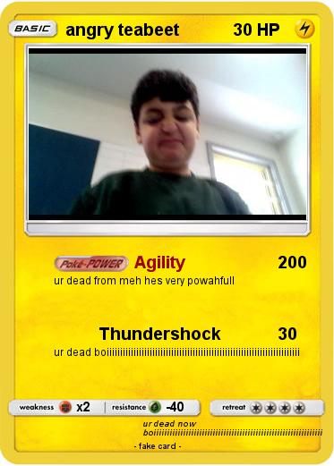 Pokemon angry teabeet
