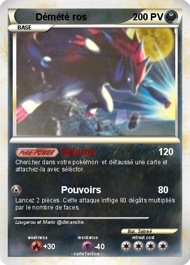 Pokemon Démété ros