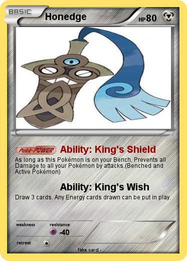 Pokemon Honedge