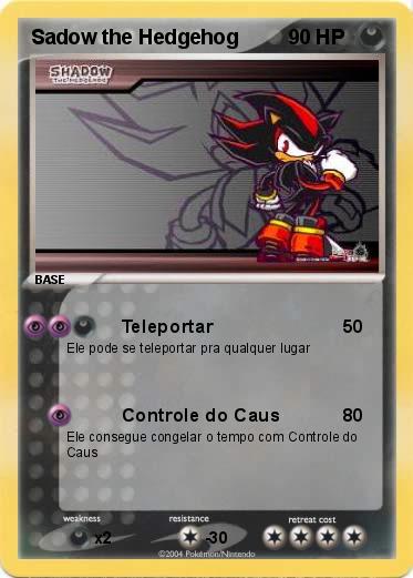 Pokemon Sadow the Hedgehog