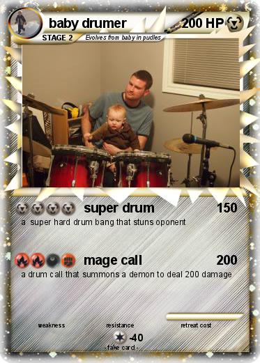Pokemon baby drumer