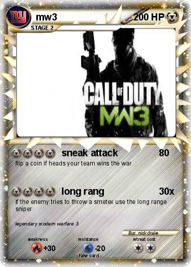 Pokemon mw3