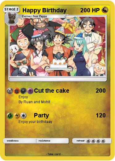 Pokemon Happy Birthday