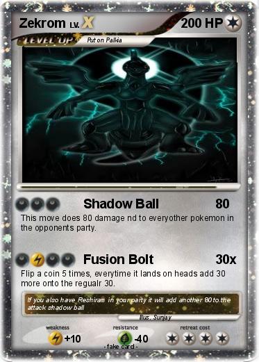 Pokemon Zekrom
