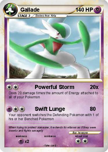 Pokemon Gallade