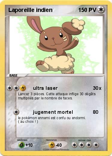 Pokemon Laporeille indien 