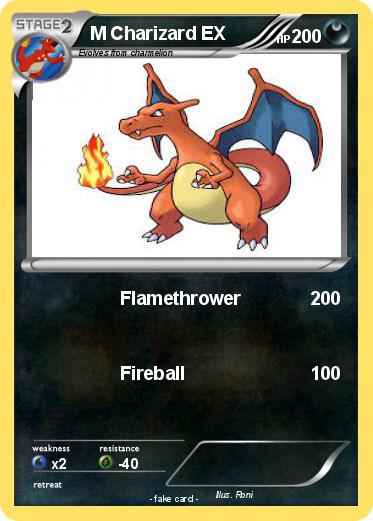 Pokemon M Charizard EX