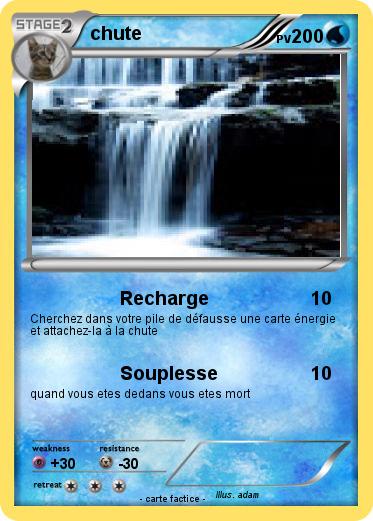 Pokemon chute