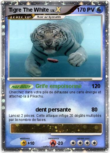Pokemon Tigre The White
