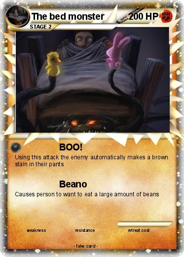 Pokemon The bed monster