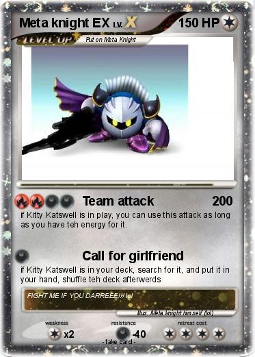 Pokemon Meta knight EX
