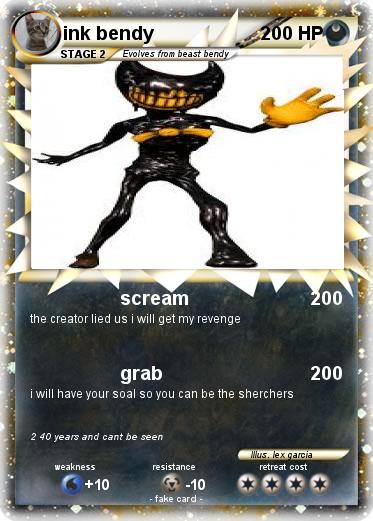 Pokemon ink bendy
