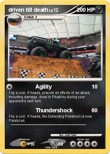 Pokemon driven till death