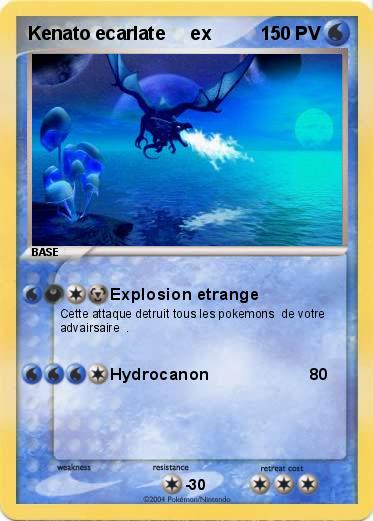 Pokemon Kenato ecarlate     ex