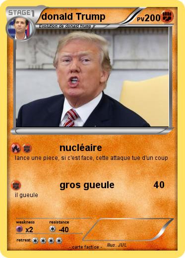 Pokemon donald Trump