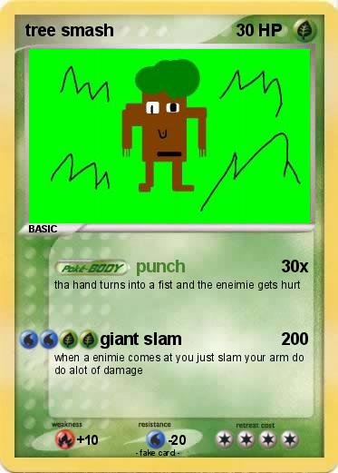Pokemon tree smash