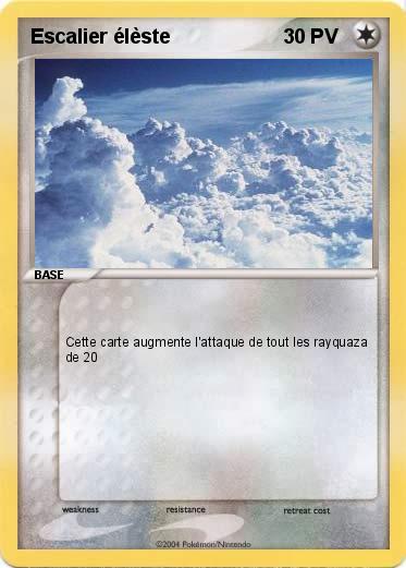 Pokemon Escalier élèste        