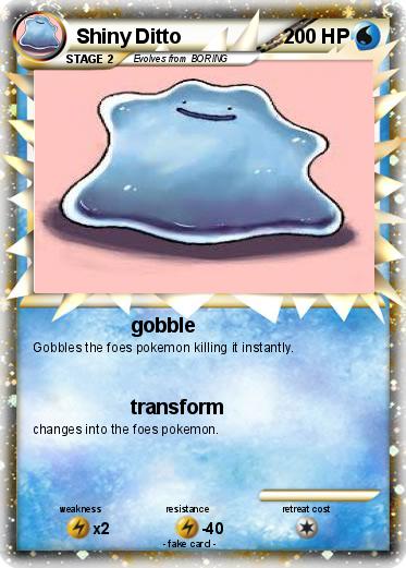 Pokemon Shiny Ditto