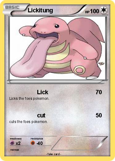Pokemon Lickitung