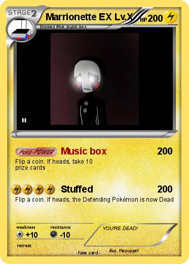 Pokemon Marrionette EX Lv.X