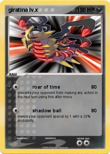 Pokemon giratina lv.x