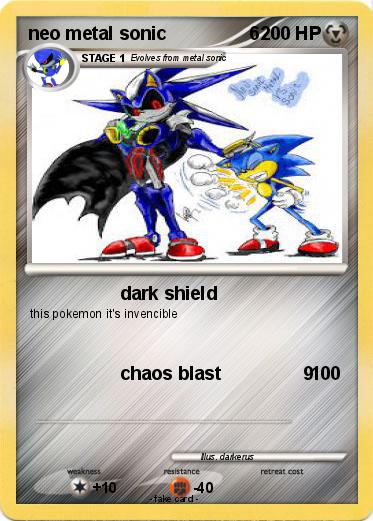 Pokemon neo metal sonic                6